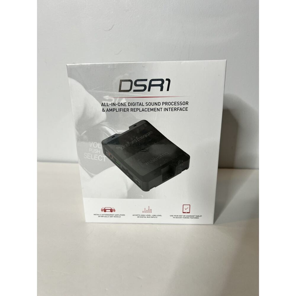 Rockford Fosgate Maestro ADS-DSR1 Digital Signal Processor w built-in Maestro AR